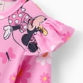 thumbnail image 5 of Disney Toddler Kid Girls Dresses Minnie Mouse Pink Floral Long Sleeve Ruffle Birthday Gifts Dress, 5 of 8