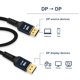 thumbnail image 2 of Cable Displayport Cable trenzado macho DisplayPort 2.0 de 1 m 16K 60Hz 10K 60Hz Adaptador DP de video HD, 2 of 7