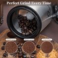 thumbnail image 4 of Coffee Grinder, LINKChef Quiet Spice Grinder, One Touch Coffee Mill for Beans, Spices and More, 4 of 8