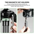 thumbnail image 5 of FANAUE 10-in-1 Titanium EDC Screwdriver Set with Magnetic S2 Steel Bits - Portable Multi-Torque Tool for DIY, 5 of 11
