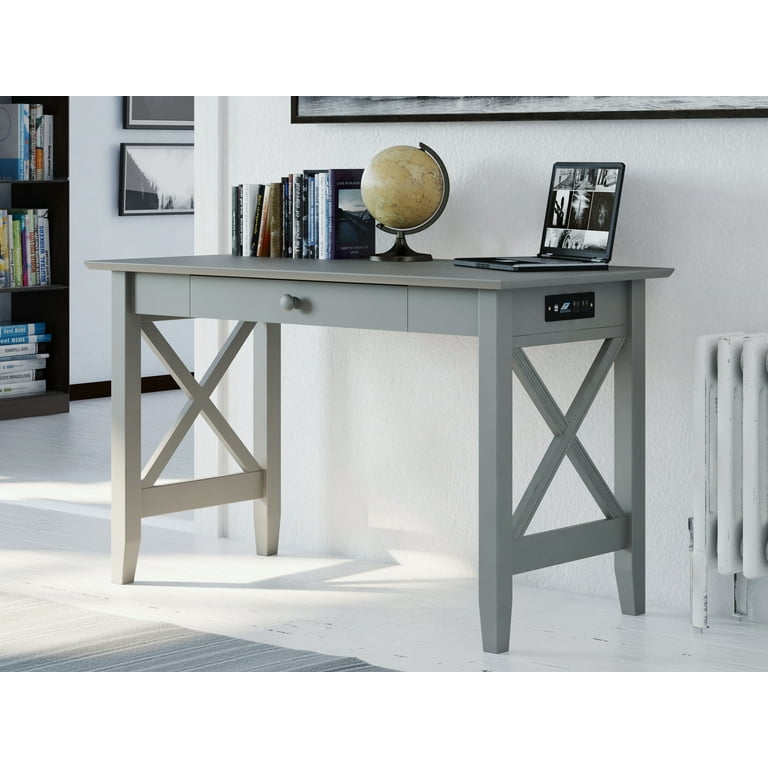 Lexi desk with drawer and charger deals