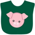 thumbnail image 3 of Inktastic Cute Pig, Little Pig, Piggy, Pink Pig Boys or Girls Baby Bib, 3 of 4