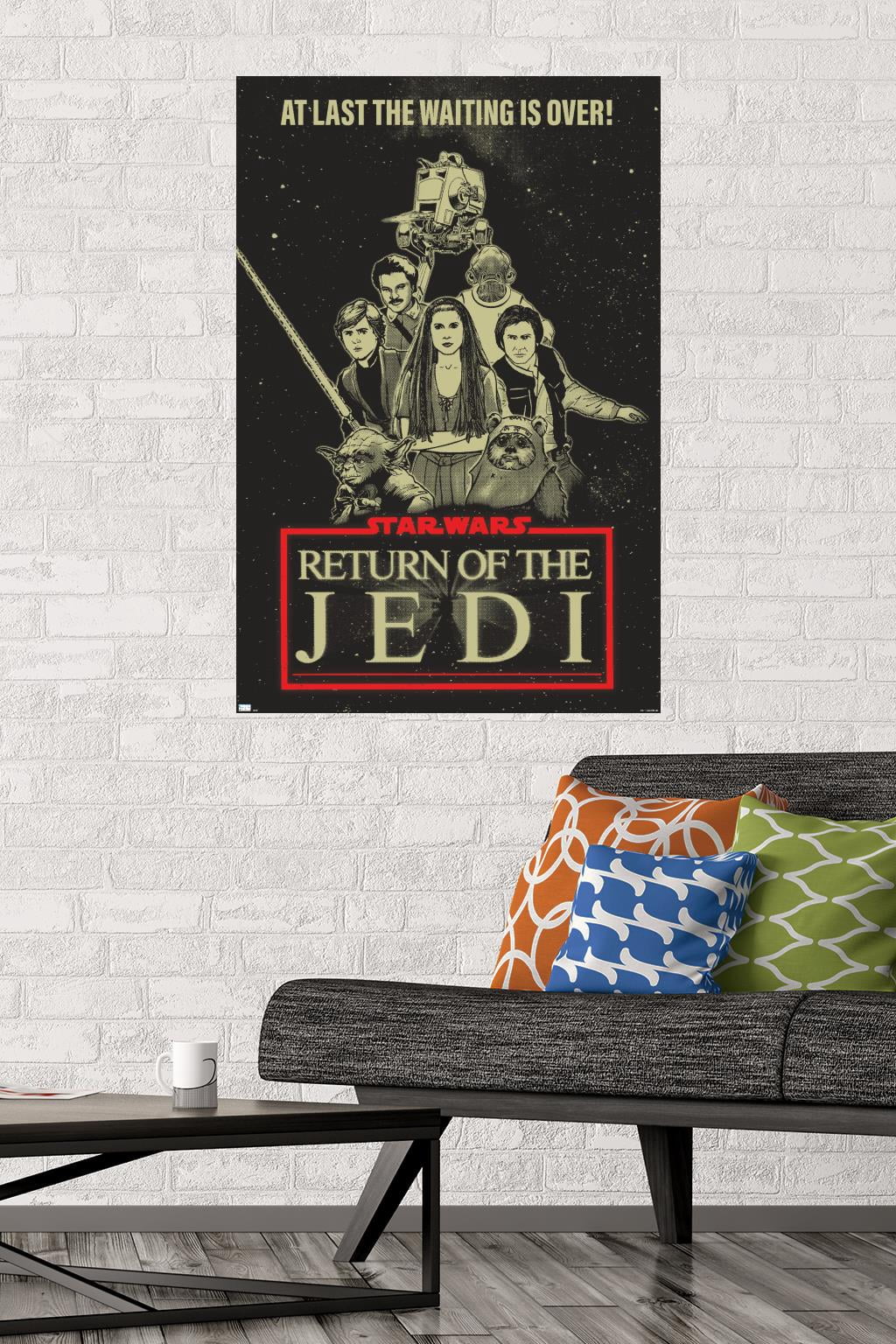 Star Wars: Return of the Jedi - The Wait Is Over Wall Poster, 22.375" x 34"