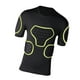 thumbnail image 1 of Camiseta de compresión de fútbol para hombre con acolchado de EVA y protector de costillas con relleno de EVA tipo panal. Talla XL, 1 of 8