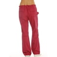 thumbnail image 2 of Just Love Women's Jogger Scrub Pants  Slim Fit, Durable Medical Uniform for Nurses & Healthcare Professionals (Burgundy Utility, X-Small), 2 of 2