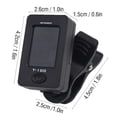 thumbnail image 4 of IRIN T-100 Electronic Clip on Tuner for Chromatic Guitar Bass Violin Ukulele Instrument, 4 of 13