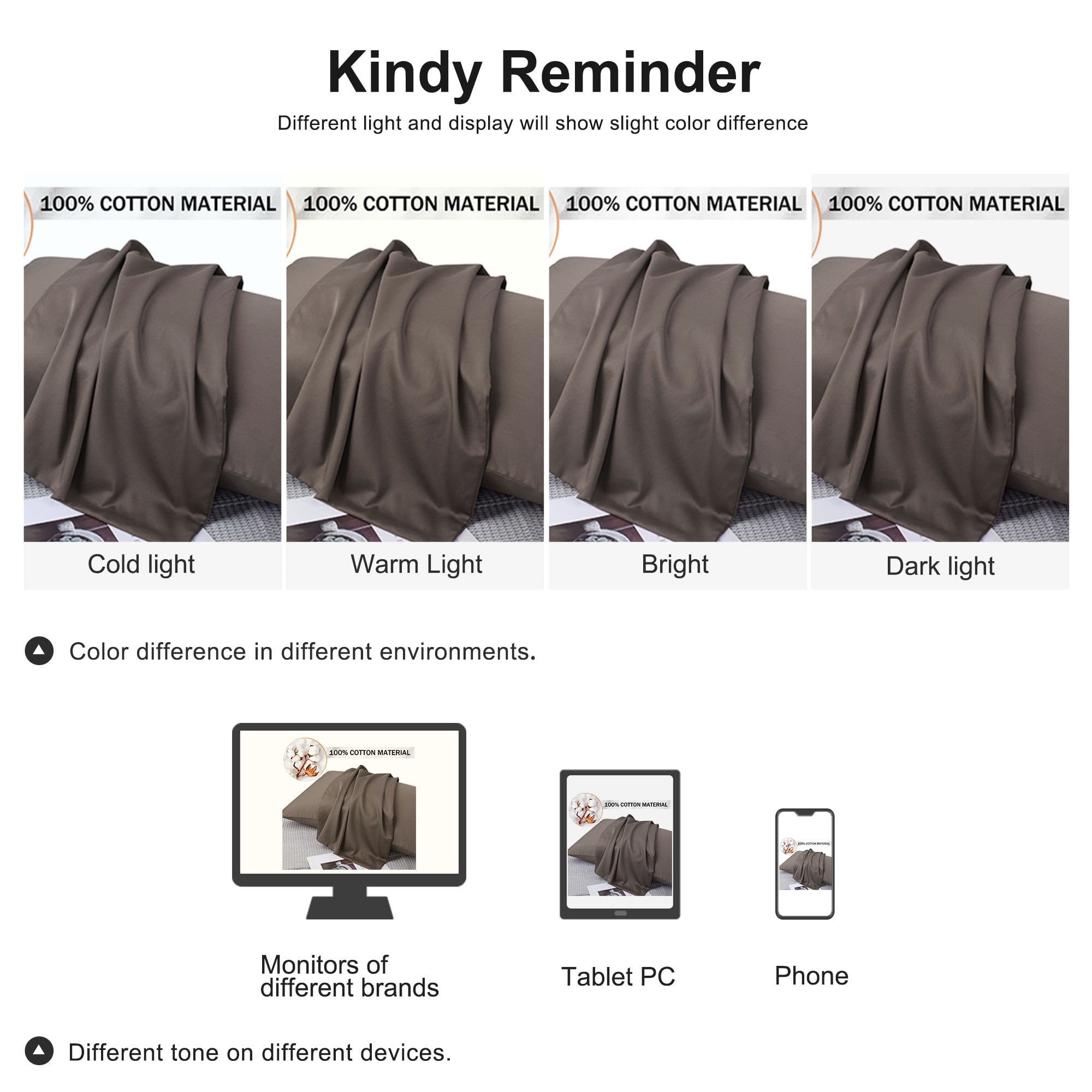 Unique Bargains Breathable Zipper Closure Cotton Pillowcases 2 Pcs Beaver King