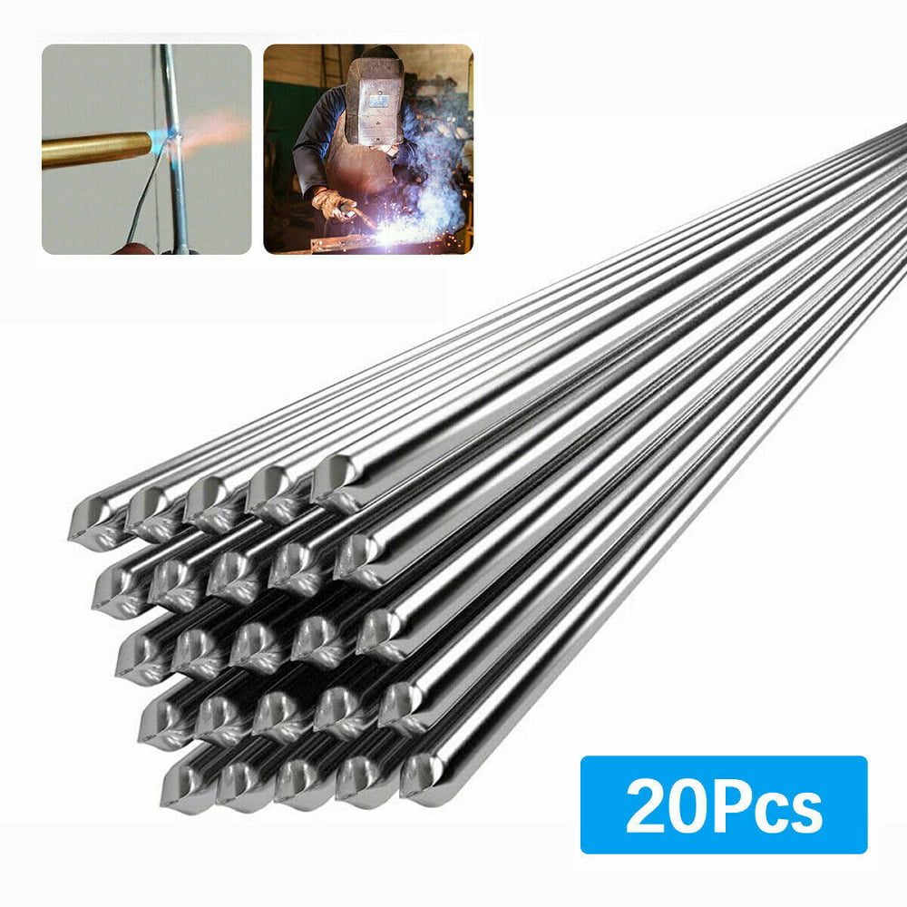 50pcs Aluminum Solution Welding Flux-Cored Rods Wire Brazing Rod 1.6MM x 50CM 