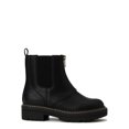 thumbnail image 5 of Wonder Nation Women's Boots Lug Sole Chelsea, Medium Closed Toe Black, 2, 5 of 8