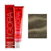 Schwarzkopf Professional Igora Royal Permanent Hair Color Creme Dye (2.1 oz) (8-1 Light Ash Blonde)