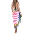 thumbnail image 2 of HAPPY BAY Chiffon Women Beach Wrap Summer Bikini Wraps Sarong Sheer Cover Ups for Swimwear One Size Multi, Allover, 2 of 5