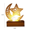 thumbnail image 4 of Ramadan Nightlights Eye Protection Moon Star Lámpara de mesita de noche para Eid Al Fitr JShteea El nuevo, 4 of 9