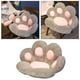 thumbnail image 5 of Cojín de asiento de rueda grande, almohada de cintura para rueda, cojín de felpa de dibujos animados para oficina, cojín reclinable antideslizante par gris, 5 of 8