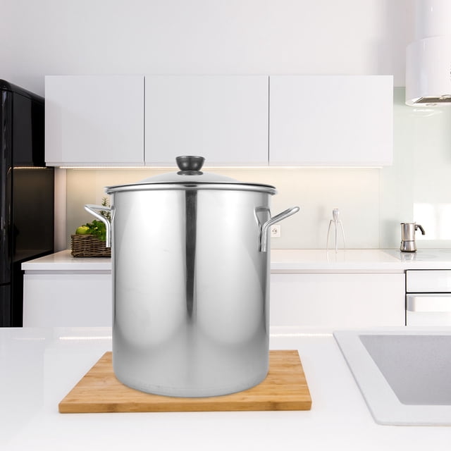 OULII Stainless Steel Stock Pots Boiling Speed for Home Cooking 1Set