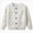 V30-White, variant on Toddler Boys Girls Cardigan Sweater School Uniform Solid Long Sleeve Button Up Knit Sweaters Top Kids Outerwear 6-12 Months 12-24 Months 2T 3T 4T 5T 6T 7T 8T 9T Children 12-18 Months