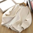 thumbnail image 4 of SJLDQY Boy's Zip Up Jacket Casual Long Sleeve Sweatshirts Fall Winter Coat Comfy Outerwear with Pocket, 4 of 6