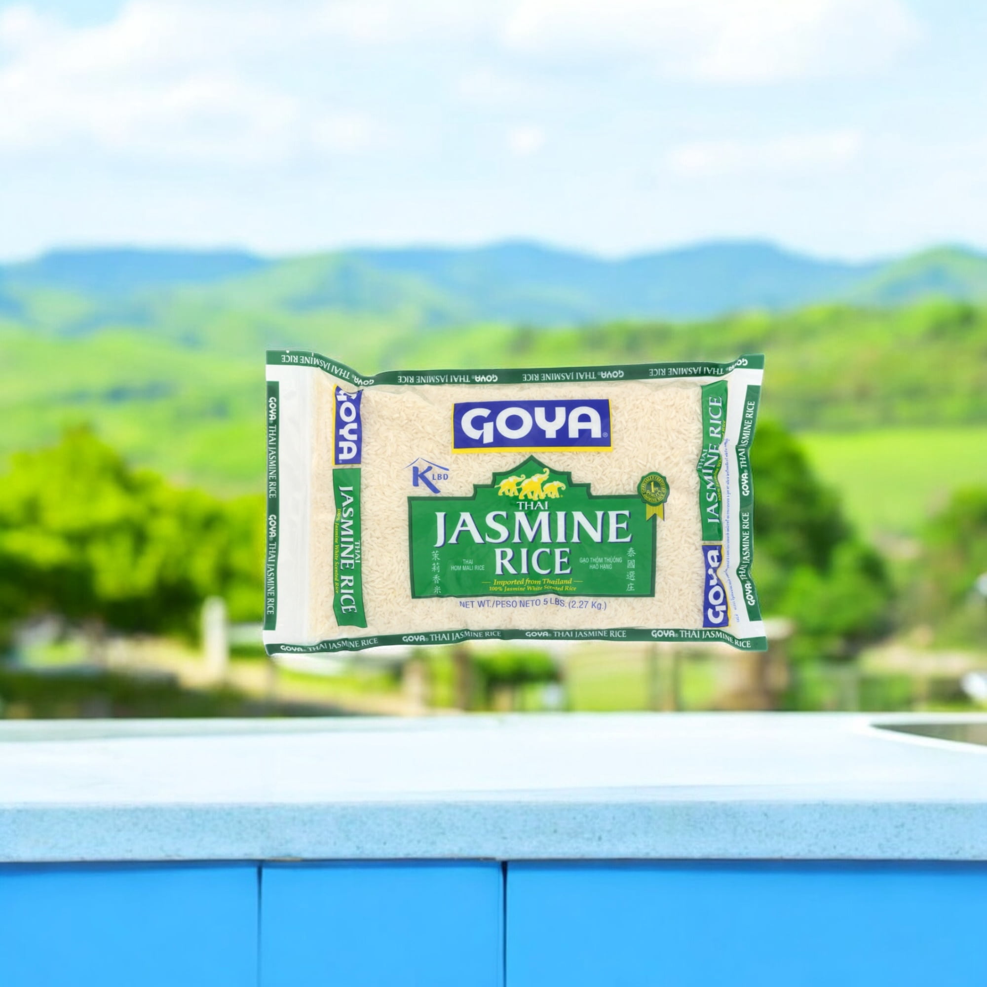Goya Jasmine Rice, Thai 5 Lb, Pack of 1
