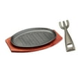 thumbnail image 2 of Plancha para carne BLESIY de hierro con Base de madera para servir 255 cm x 185 cm, 2 of 8