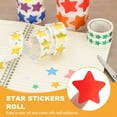 thumbnail image 3 of Uxcell 1.5" Star Stickers Roll, 500 Pcs Self-Adhesive Reward Stickers for Classroom Teacher Supplies and DIY Craft, Orange, 3 of 6