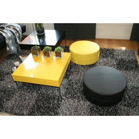 - LAMINATED POSTER Yellow Black Housing Fair Gray Decor Poster Print 24 x 36
