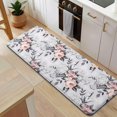 thumbnail image 5 of Pioneer Flower Floral Print Pattern Kitchen Rug Mat,Kitchen Runner Rugs Non Skid Washable,Decorative Kitchen Floor Mats for Kitchen,Sink,Laundry,17"x47.2", 5 of 7