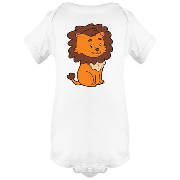 Cute Little Lion Bodysuit Infant -Image by Shutterstock, Newborn