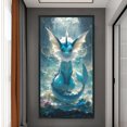 thumbnail image 3 of Kit Punto Cruz Pokemon Impreso Hilo Algodón Ecológico Bordado 11CT 40x70cm, 3 of 9
