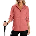 thumbnail image 2 of Junur Lightweight Jacket Women Packable with Hood Windbreaker Jacket Women, Coats for Travel, Hiking and Commute S-3XL, 2 of 6
