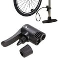 thumbnail image 1 of 2 Pcs Double Head Air Pump Valve Adapter, Universal Bike Bicycle Pump Accessories Inflatable Tire Valve For And Schrader, 1 of 5