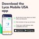 thumbnail image 4 of Tarjeta SIM prepaga Lycamobile USA 5G ilimitada con 5 GB de datos, 4 of 6