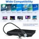 thumbnail image 5 of Haiway Unidad de DVD externa, USB 3.0 Tipo-C Grabadora de CD CD portátil DVD +/-RW Unidad óptica Slim CD DVD ROM Regrabadora Reproductor de CD/DVD Lector para computadora portátil Computadora MacBook, 5 of 5