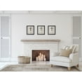 thumbnail image 1 of Gango Home Decor Contemporary Words for Worship Faith, Hope & Love on Wood; Three 11x14in Art Prints in Black Frames, 1 of 7