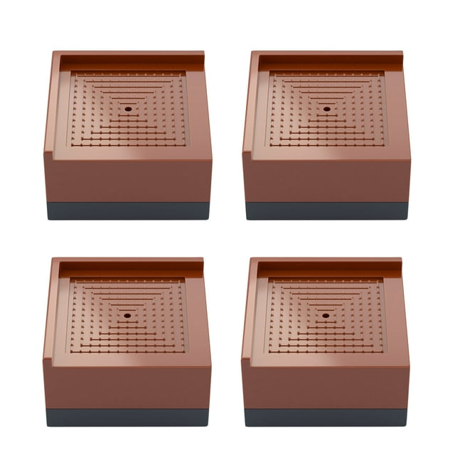 4 Pack Washing Machine Feet Pads Square Anti Vibration Pads Non-Slip Shock