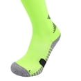 thumbnail image 5 of Annhoo Kids Ribbed Striped Socks Basic Hiking Cycling Knee High Color Block Socks Breathable Gym Sock, 5 of 5