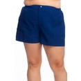 thumbnail image 5 of Solid Woven Boardshort Bottom (Plus Size), 5 of 9