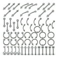 thumbnail image 2 of 60pcs Kit 16/14g Jewelry Tongue Tragus Ear Eyebrow Lip Nose - 6mm, 2 of 5