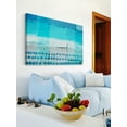 thumbnail image 4 of "Umbrella Haze" Painting Print on Wrapped Canvas, 4 of 7