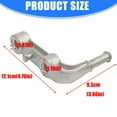 thumbnail image 5 of Sinyiin Driver Side Rear Left Exhaust Muffler Bracket Assembly Replacement Part Muffler Support Truck Accessories 68275662AB, 5 of 9