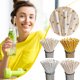 thumbnail image 1 of Pajitas de Papel Desechables, Diseño Ecológico con Revestimiento Dorado, Resistentes y Seguras para Bebidas Frías y Calientes, Perfectas para Fiestas y Celebraciones, Paquete de 100, Sin Quí, 1 of 3
