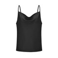 thumbnail image 7 of NeedBo Women's Silk Satin Tank Top V-Neck Camisole Sleeveless Loose Blouse Tank Shirt Spaghetti Strap XS-3XL, 7 of 7