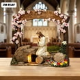 thumbnail image 4 of YingYouFu Empty Tomb Easter Scene and Cross Decoration He Is Risen Tabletop Decor Religious Wooden Signs Jesus Cross Table Centerpieces for Religious Home Mantels Tabletop Christian Gifts, 4 of 8