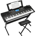 Donner Piano 61 Key LCD Electric Keyboard DEK-610 Beginner