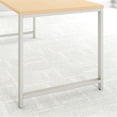 thumbnail image 3 of Bush Business Furniture 400S145AC 70 x 30 in. 400 Series Table Desk with Metal Legs - Natural Maple, 3 of 4