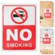 thumbnail image 3 of 6 pegatinas adhesivas de "No fumar", señal de "No fumar", advertencia de seguridad rectangular, para uso en interiores y exteriores, para oficinas y negocios, 3 of 7