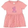 thumbnail image 3 of Inktastic First Birthday Flamingo 1 Year Old Girl Girls Baby Dress, 3 of 5