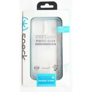 Speck Presidio Perfect-Clear Case for MagSafe for iPhone 13 Pro - Teal Geometry