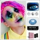 thumbnail image 3 of D'ORELLA-lentillas de colores para ojos, lentes de contacto coloridas para Cosplay de Anime, maquillaje de belleza para Halloween, 1 par, 3 of 4