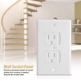 thumbnail image 3 of Self-Closing Outlet Covers for Home  , Durable and High Quality Plastic Electric Socket Plates, Easy Installation, User-Friendly Design, Automatic Sliding Panels for Seamless, 3 of 8