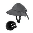 thumbnail image 4 of Baoblaze 58 - 60 cm Fishing Hat Wide Brim Cap for Female Women's Cycle Grey, 4 of 8