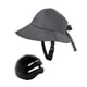 thumbnail image 4 of Gorra para casco de bicicleta con correa ajustable para la barbilla, sombrero de pesca, casco de bicicleta, sombrero de cubo para Surf para mujer, , Gris, 4 of 8